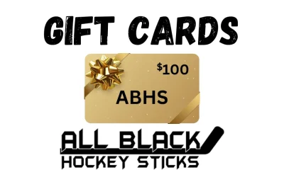 The Perfect Holiday Gift for Hockey Players: All Black Hockey Sticks Gift Cards