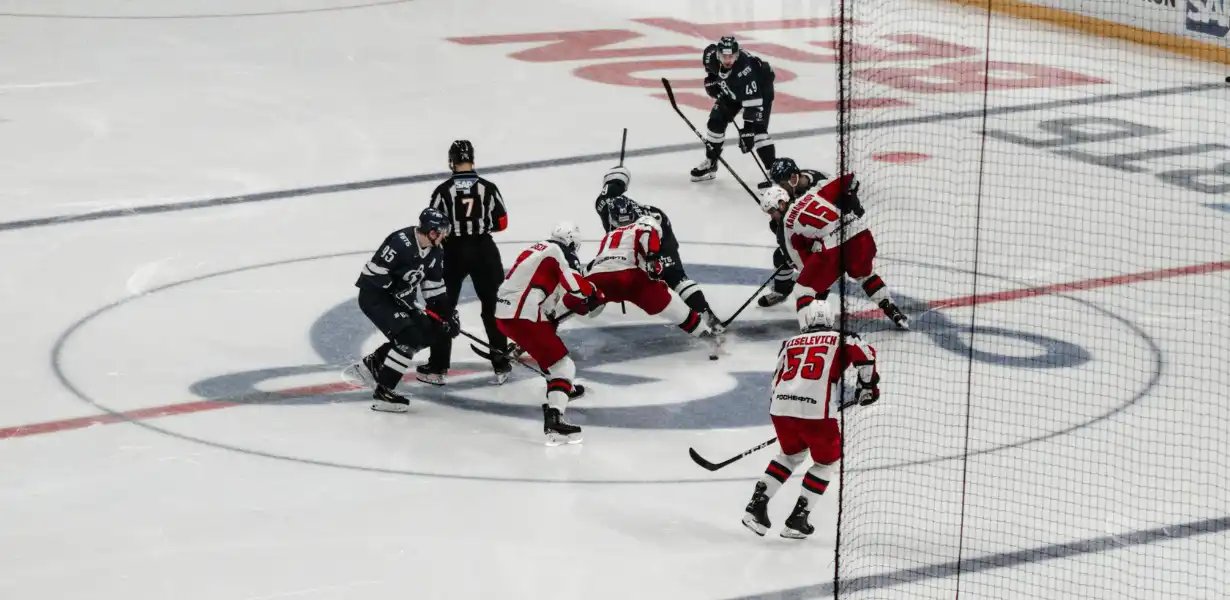 kicking the puck