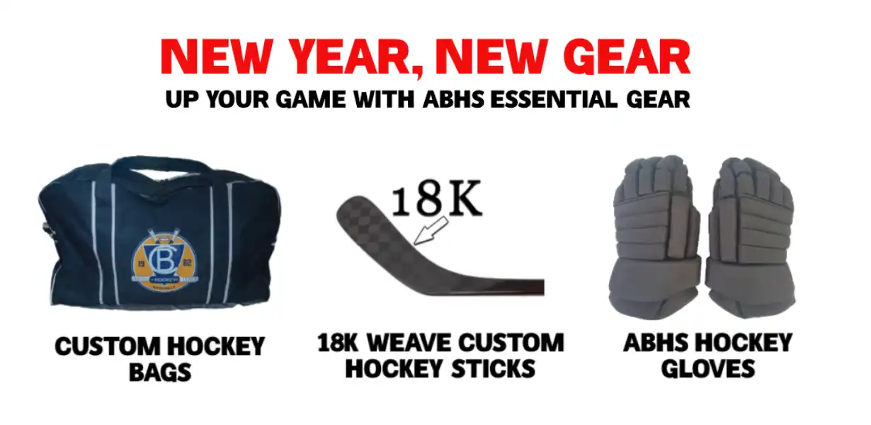 new year new gear-2 hockey sticks
