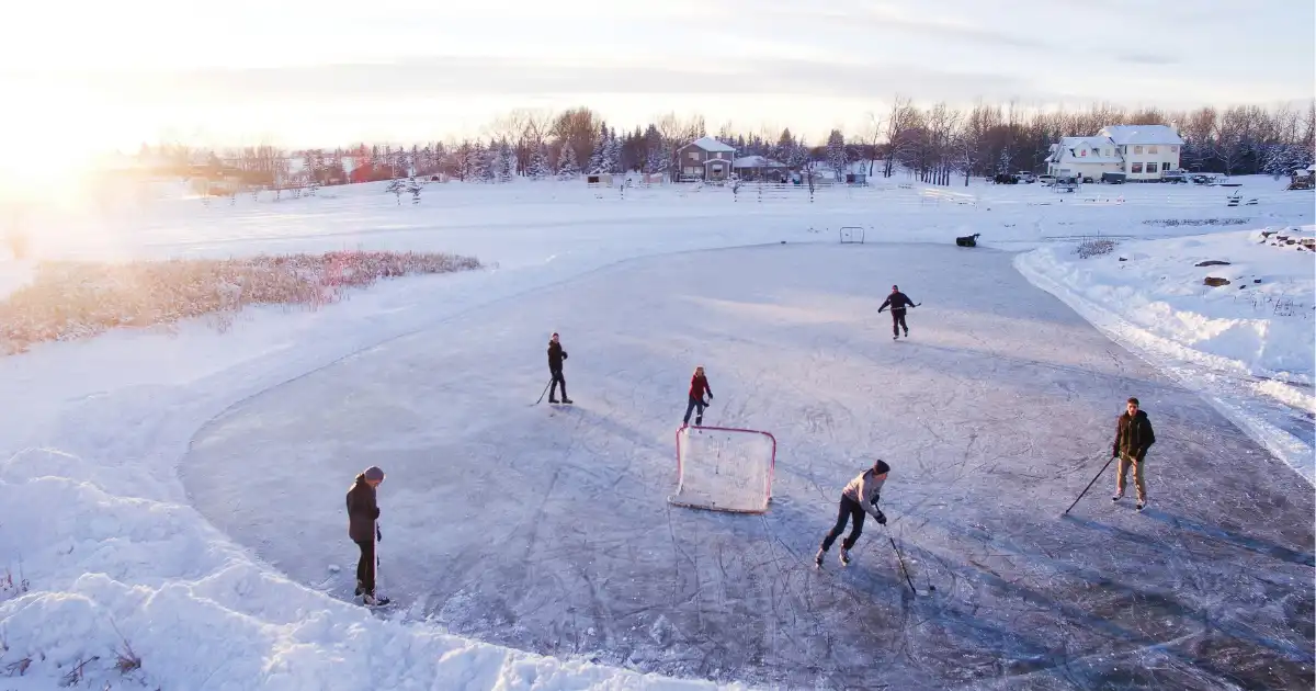 pond hockey